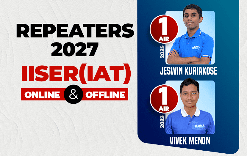 Repeaters 2027 IISER(IAT) – One Year Programme