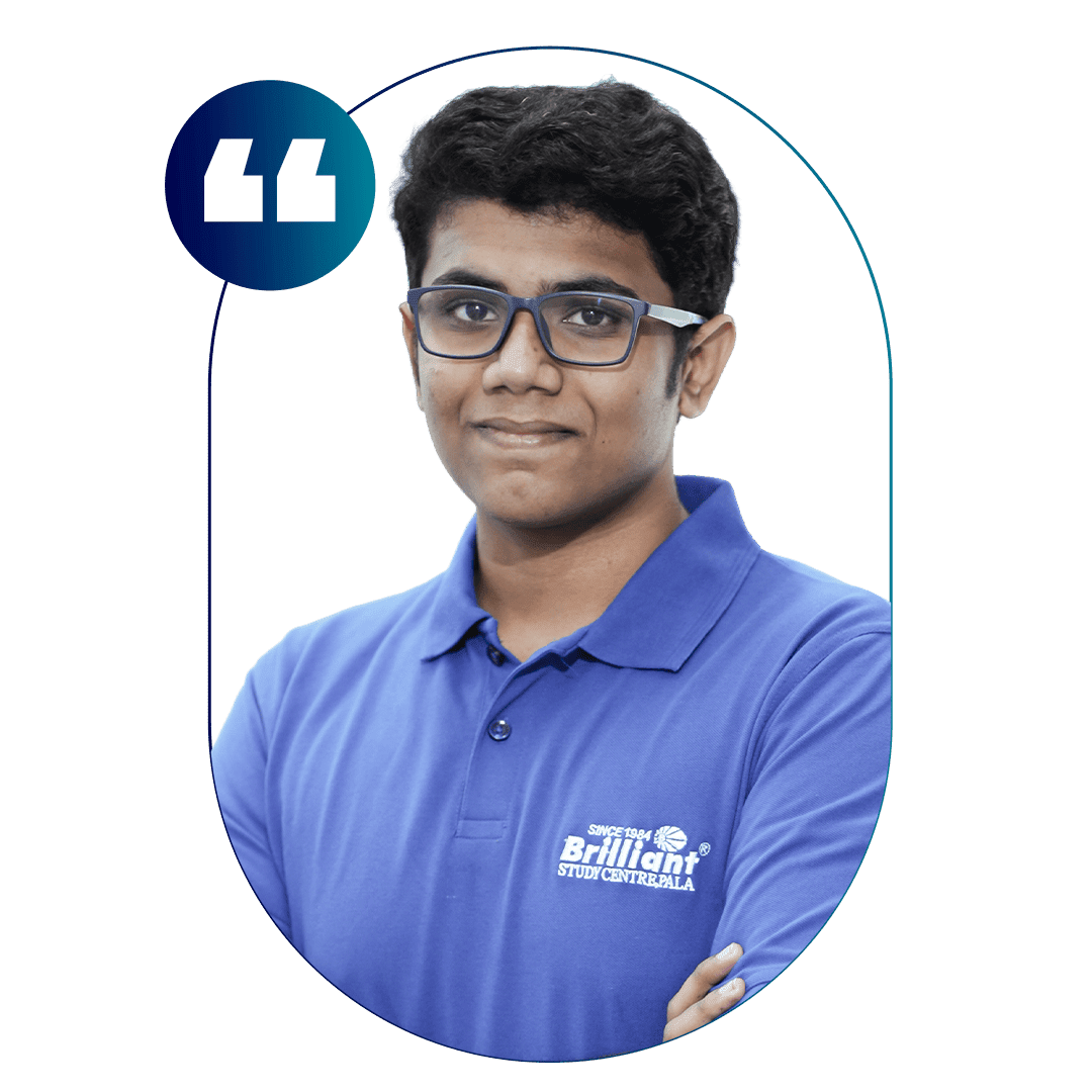 Niranjan J Pillai - JEE Kerala Topper